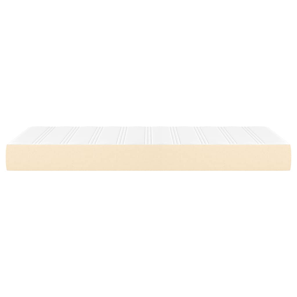 Materasso a Molle per Bambini Crema 80x160 cm in Tessuto - homemem39