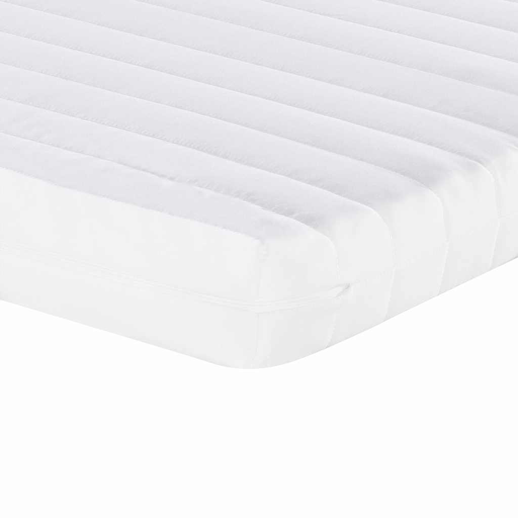 Materasso Schiuma per Bambini Bianco 80x160 7Zone Durezza 20ILD - homemem39