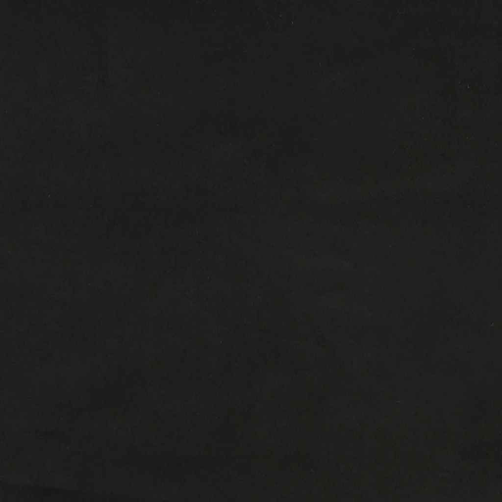 Materasso a Molle Insacchettate Nero 140x220x20 cm in Velluto - homemem39