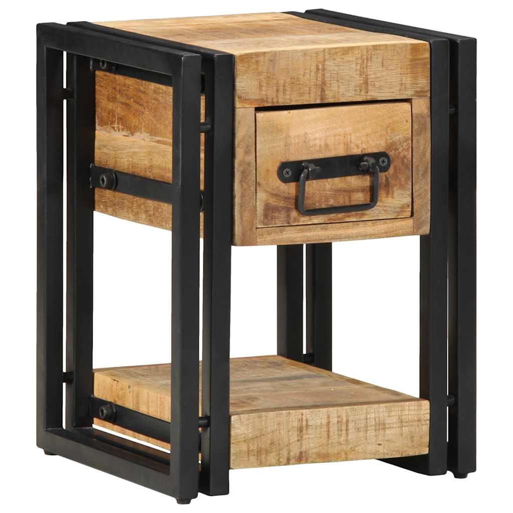 Armadio da Notte 2 pcs 30 x 30 x 40 cm legno massello di mango