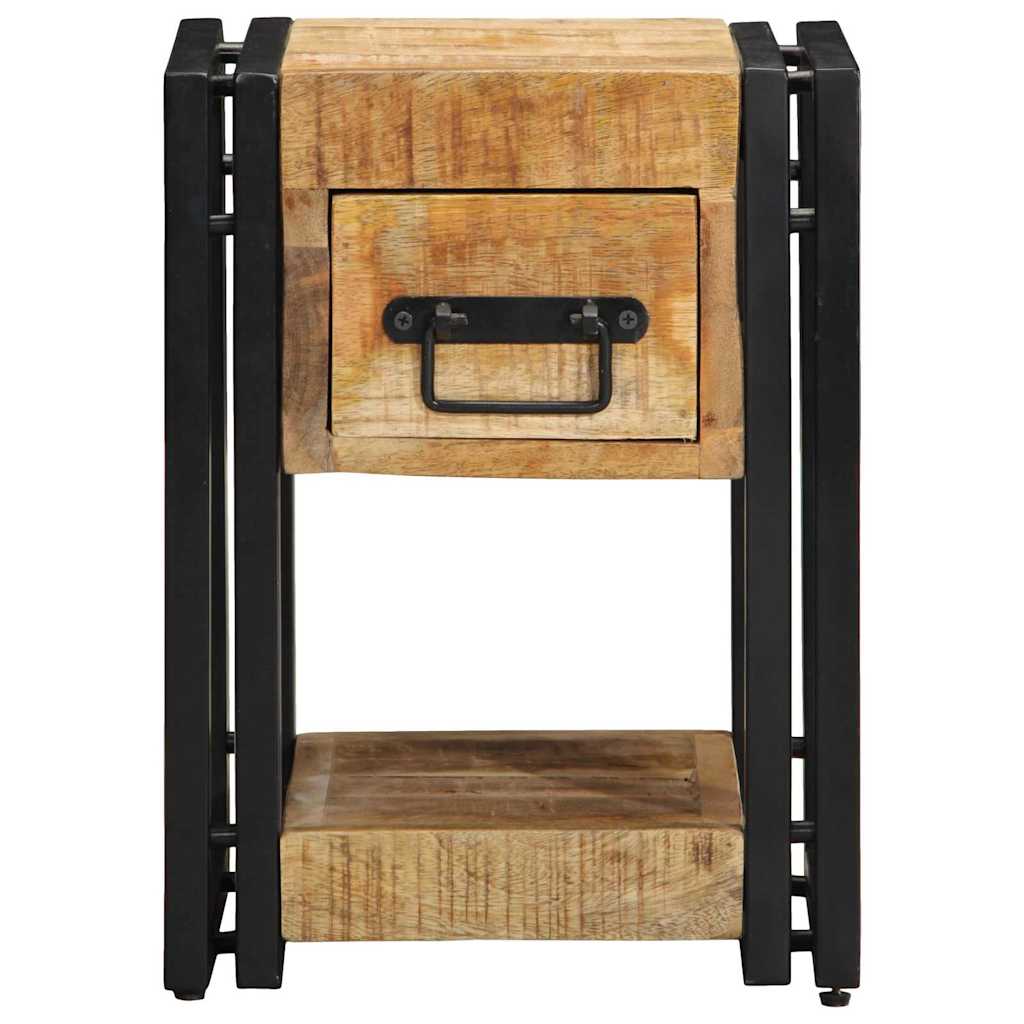 Armadio da Notte 2 pcs 30 x 30 x 40 cm legno massello di mango