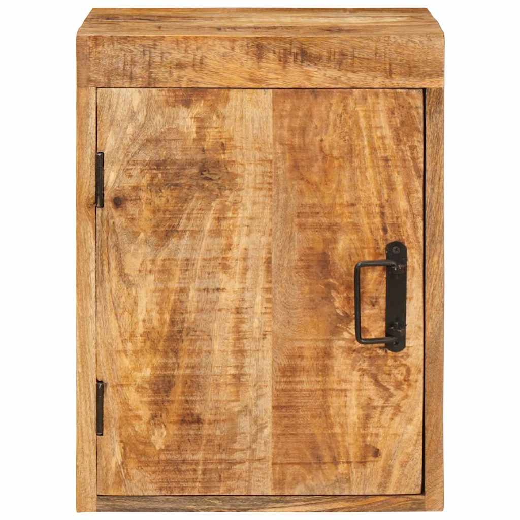 Comodino Marrone 35 x 33 x 48 cm Legno di mango massello