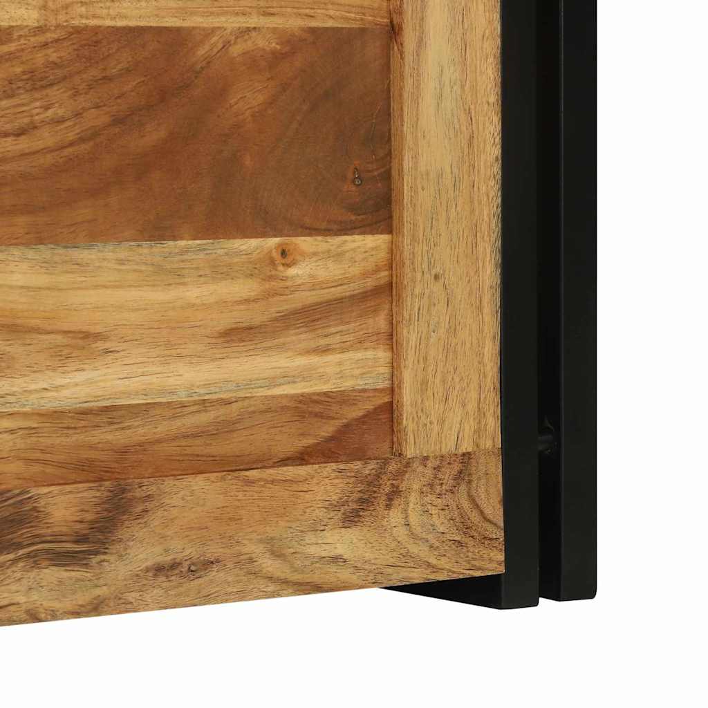 Scatola di Stoccaggio 50 x 50 x 50 cm Legno massello di acacia