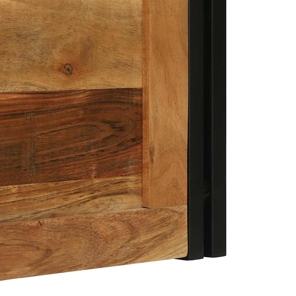 Scatola di Stoccaggio 80 x 50 x 50 cm Legno di acacia