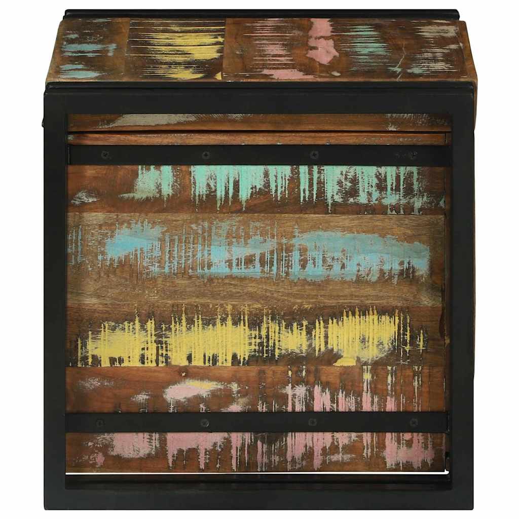 Scatola di Stoccaggio 40 x 40 x 40 cm Legno massello di acacia