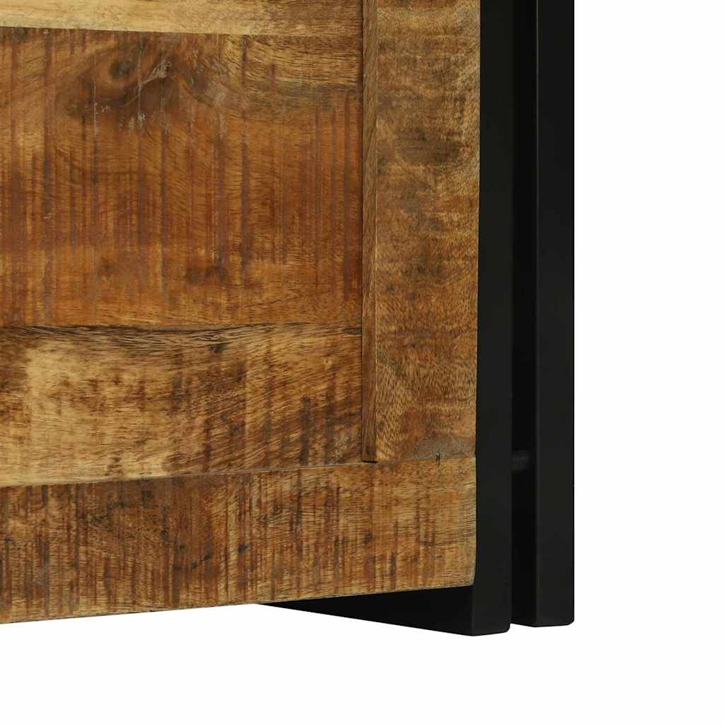 Scatola di Stoccaggio 60 x 40 x 41 cm legno massello di mango