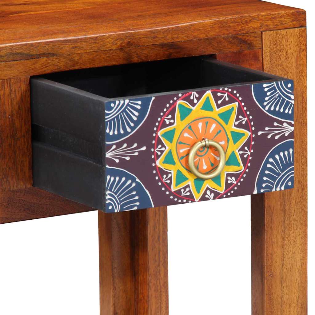 Tavolo laterale con cassetto Marrone 40 x 30 x 36 cm