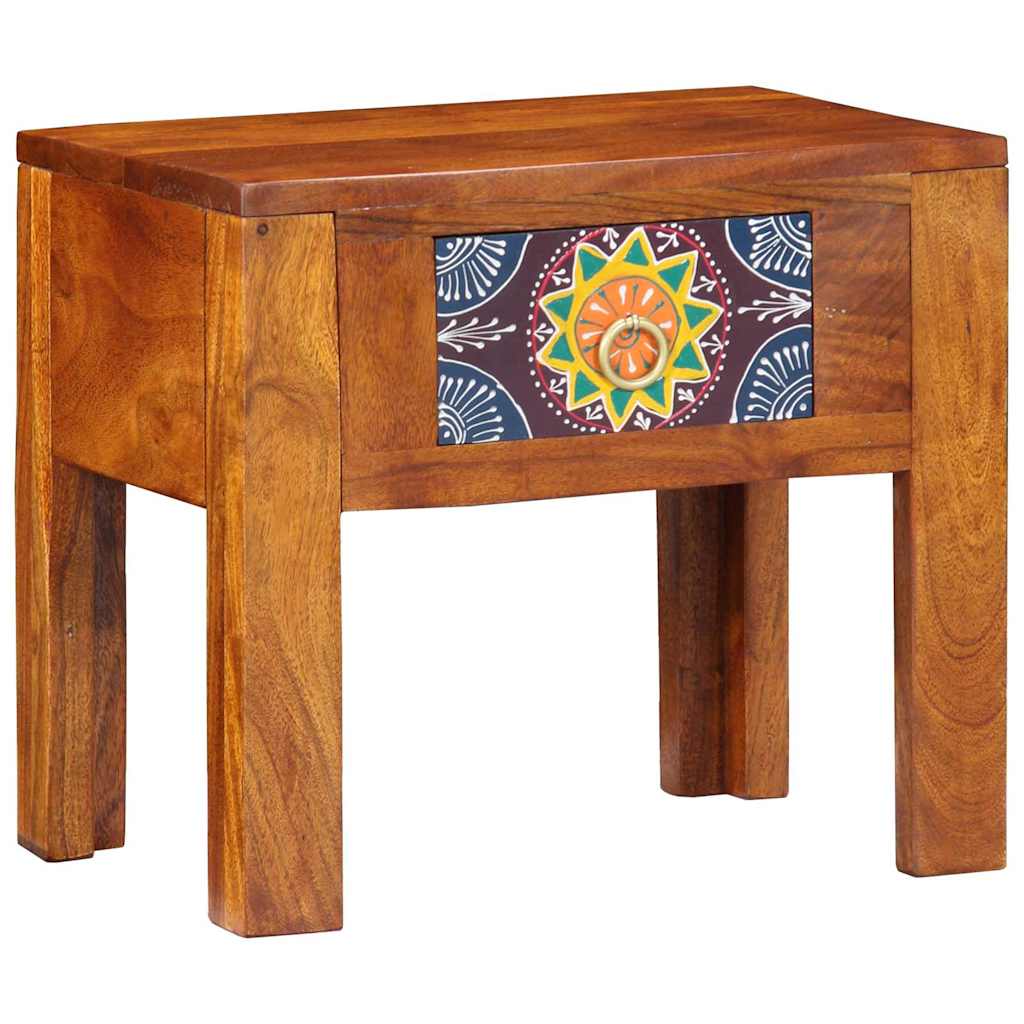 Tavolo laterale con cassetto Marrone 40 x 30 x 36 cm