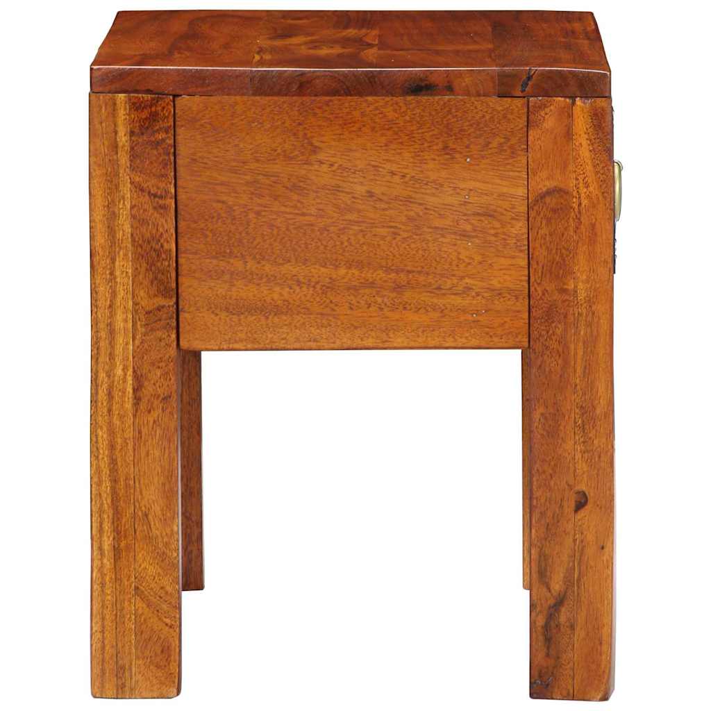 Tavolo laterale con cassetto Marrone 40 x 30 x 36 cm