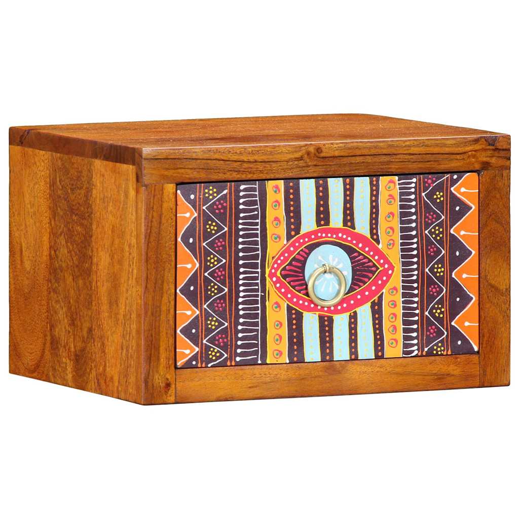 Armadio da Notte con cassetto 2 pcs Marrone 35 x 30 x 22 cm