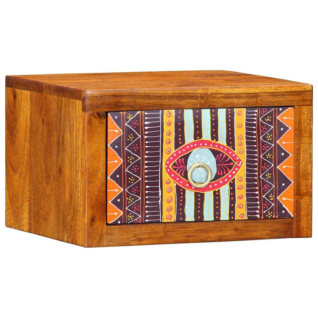 Armadio da Notte con cassetto 2 pcs Marrone 35 x 30 x 22 cm