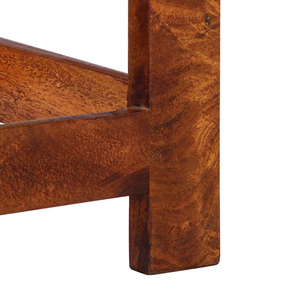 Porta telefono Marrone 35 x 35 x 75 cm Legno massello di acacia
