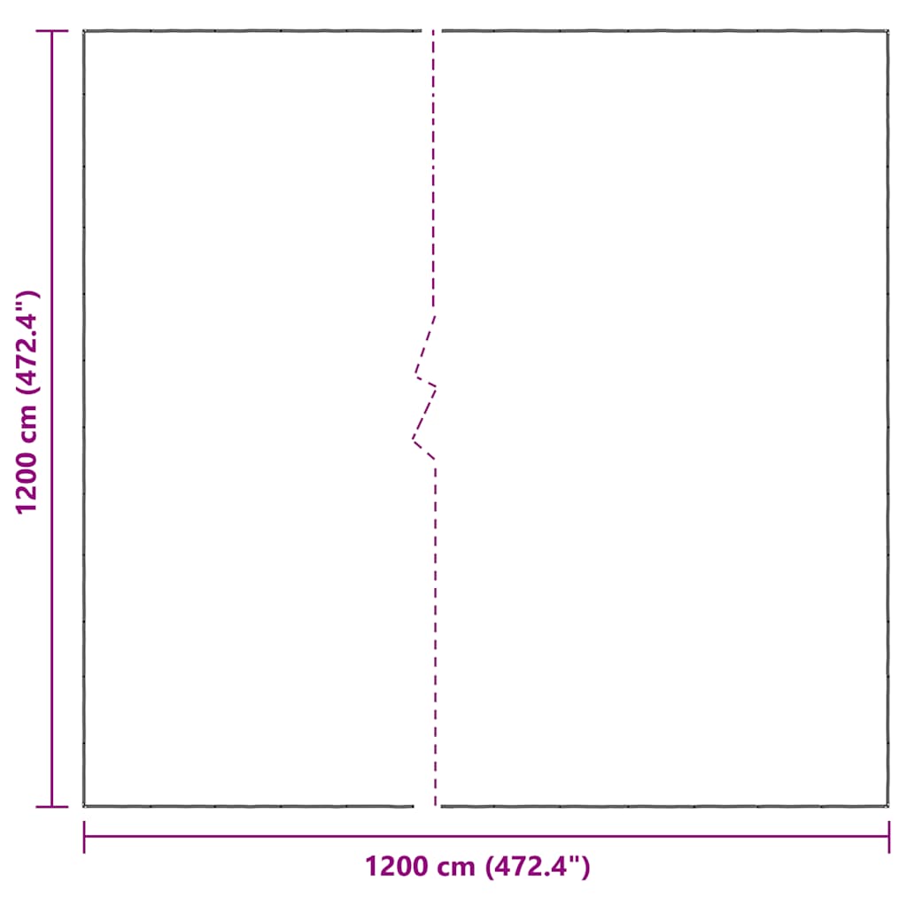 Telone Trasparente con Occhielli 12x12 m in Polietilene | homemem39