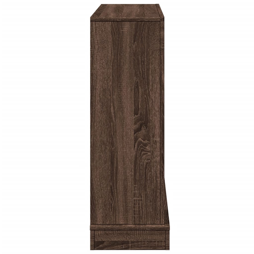 Cornice per Camino Rovere Marrone 100x30x87,5 cm in Truciolato - homemem39