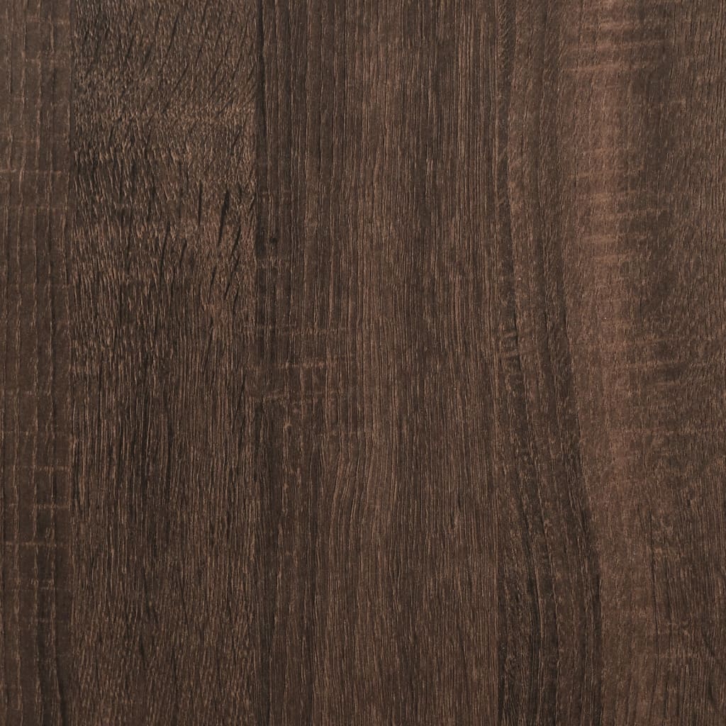 Cornice per Camino Rovere Marrone 100x30x87,5 cm in Truciolato - homemem39