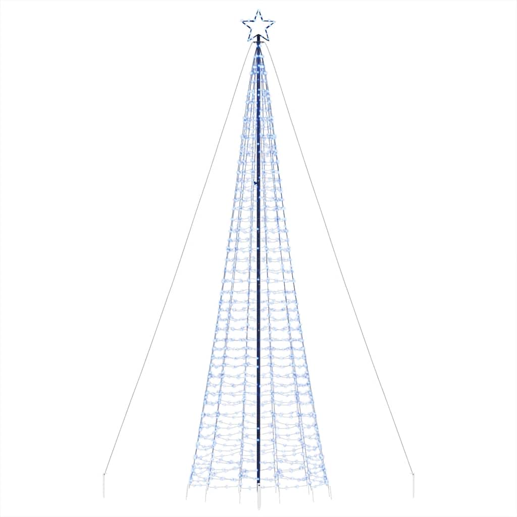 Albero di Natale a LED con Punte 1534 LED Blu 500 cm - homemem39