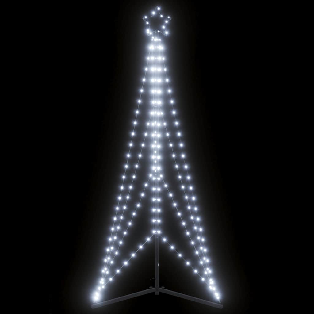 Albero di Natale a LED 363 LED Bianco Freddo 182 cm - homemem39
