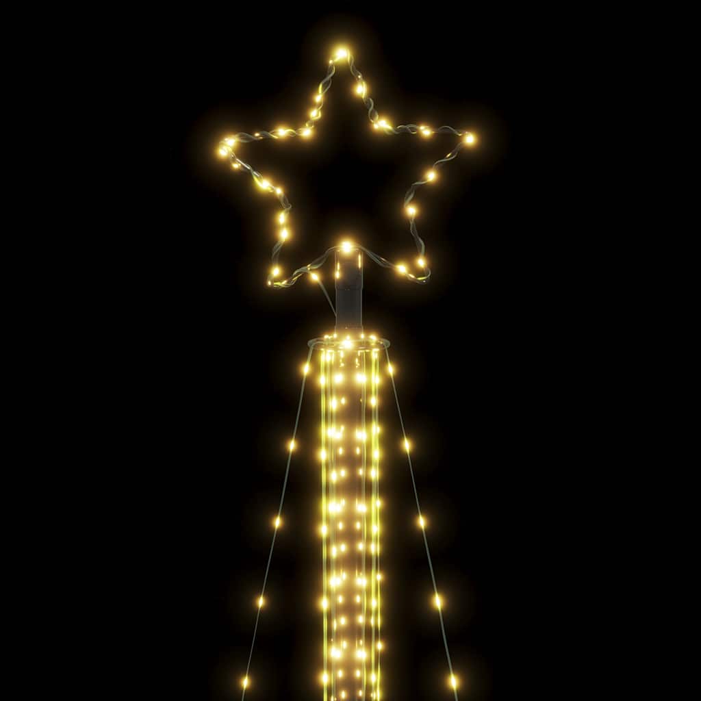Albero di Natale a LED 525 LED Bianco Caldo 302 cm - homemem39