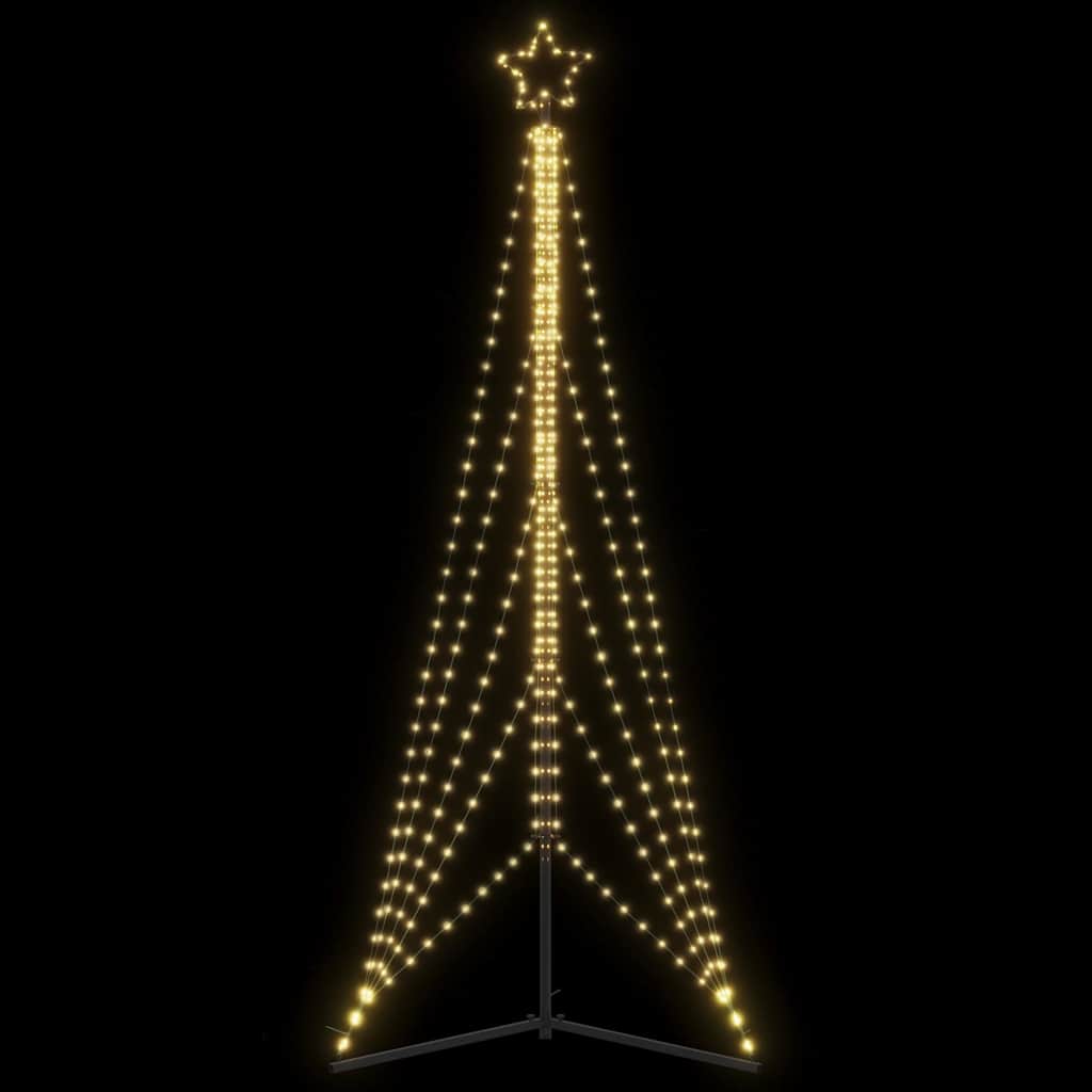Albero di Natale a LED 525 LED Bianco Caldo 302 cm - homemem39