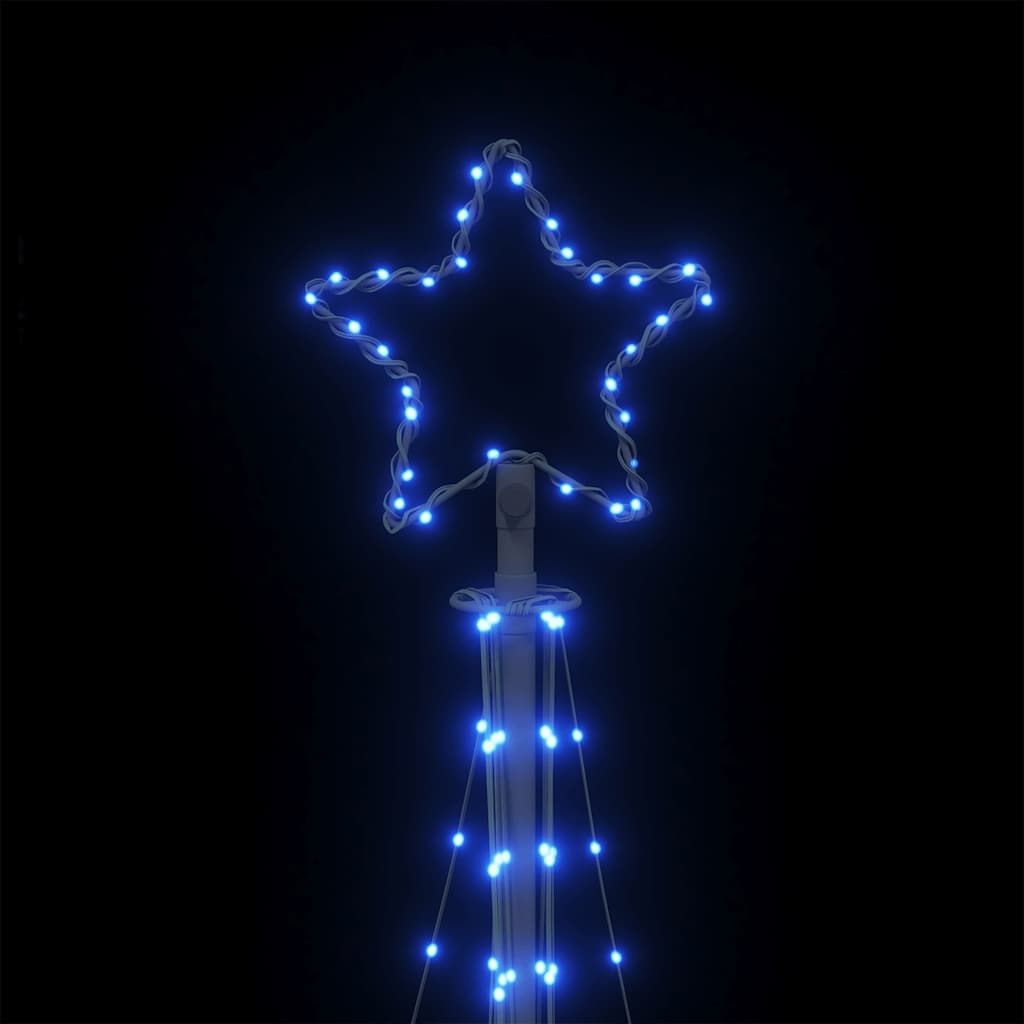 Albero di Natale a LED 447 LED Blu 250 cm