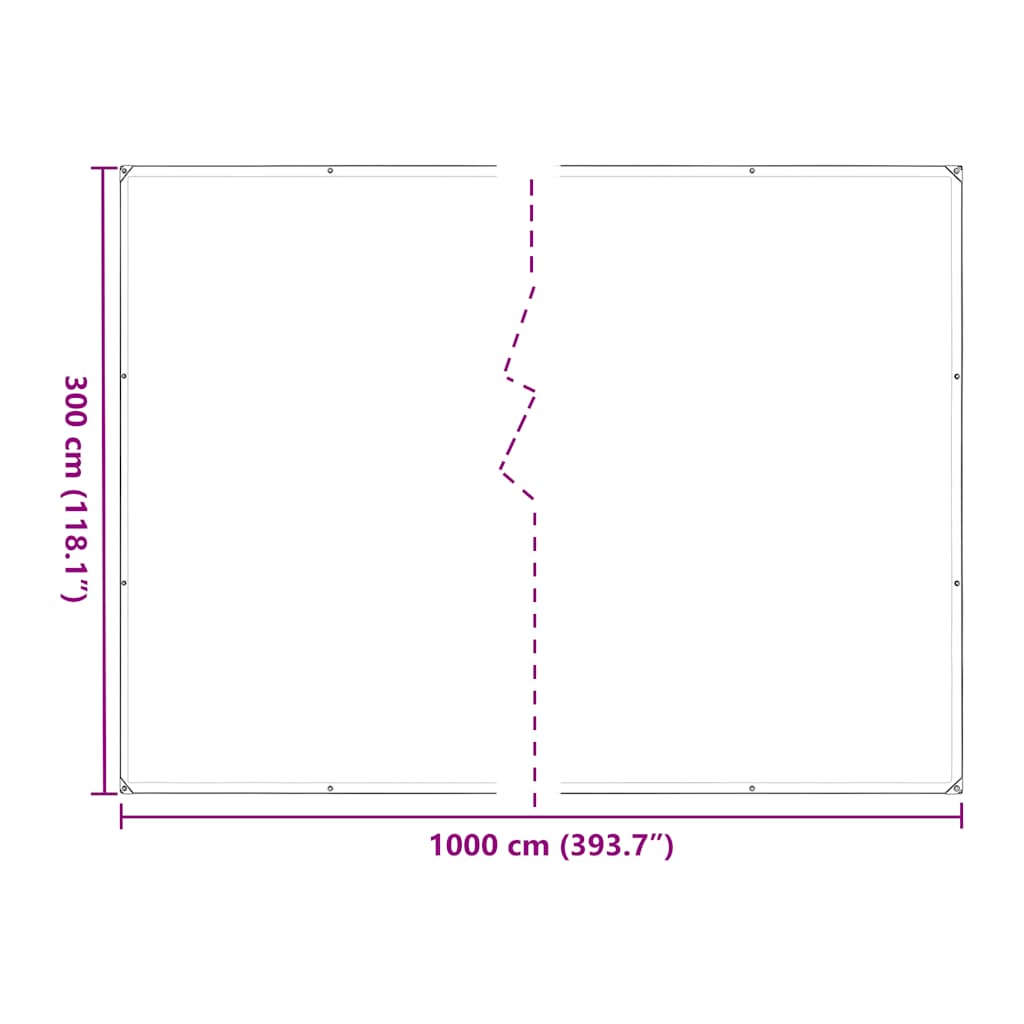 Copertura per Piante con Occhielli 3x10 m in Polietilene | homemem39