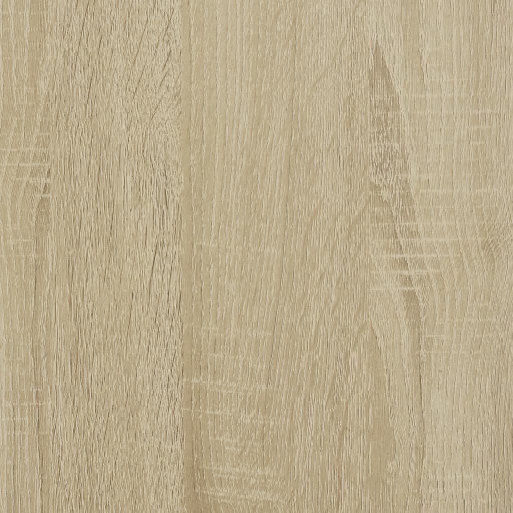 Carrello Stretto a 3 Livelli Rovere Sonoma in Truciolato - homemem39