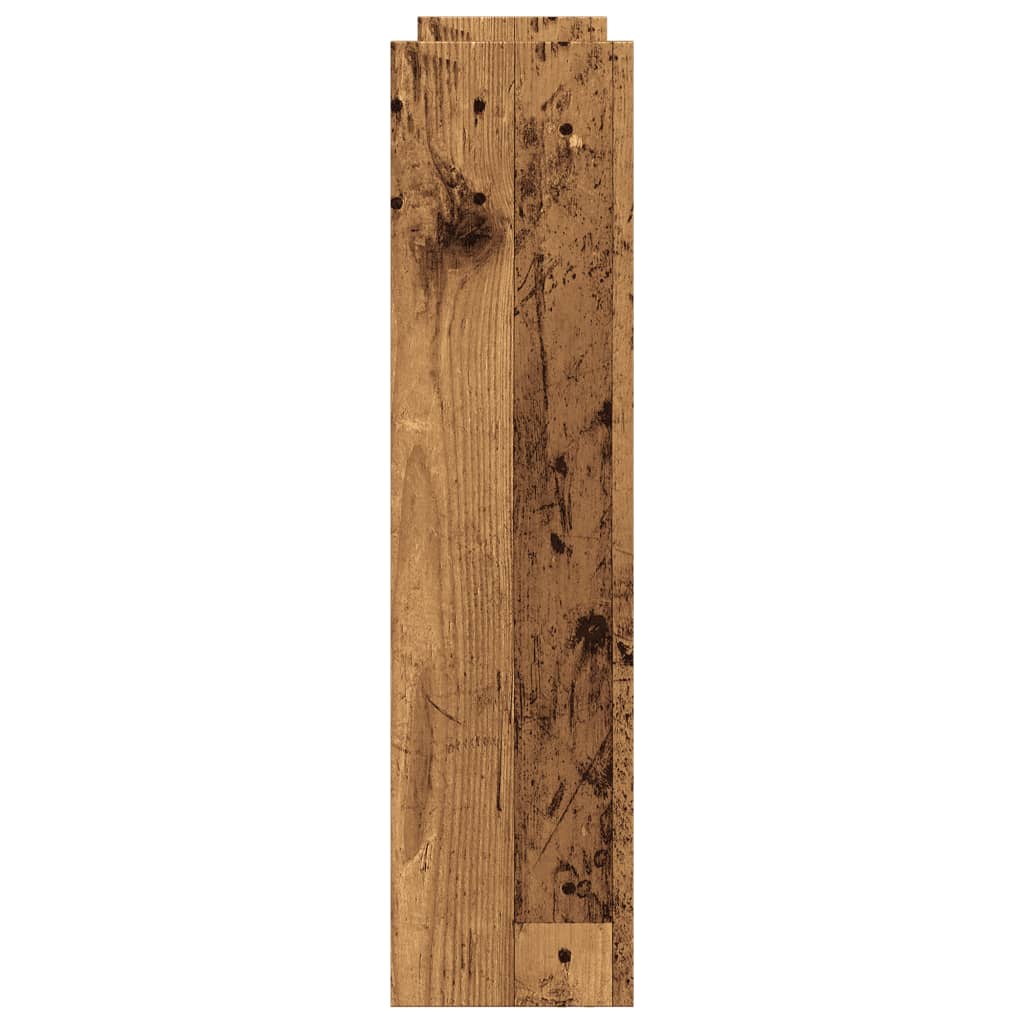 Carrello Stretto a 4 Livelli Legno Antico in Truciolato - homemem39