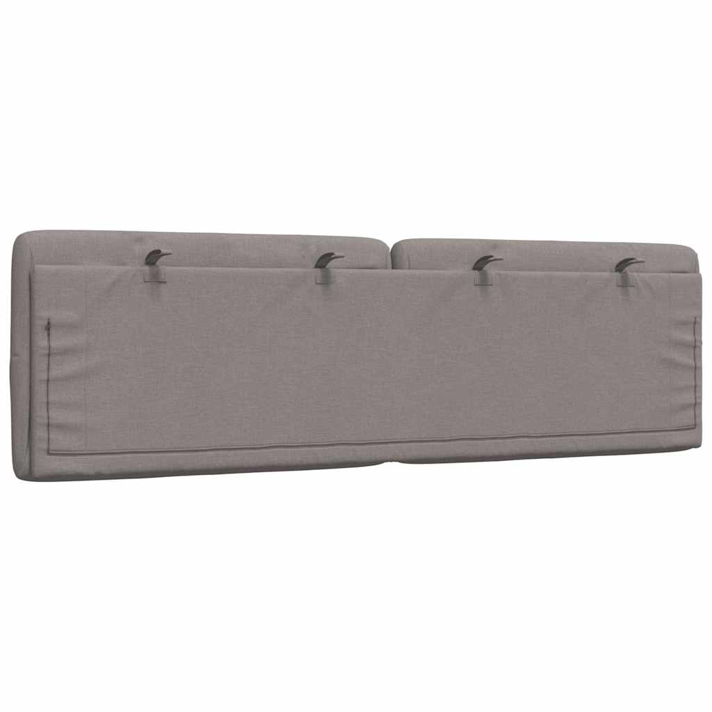 Cuscino Testiera Tortora 160 cm in Tessuto