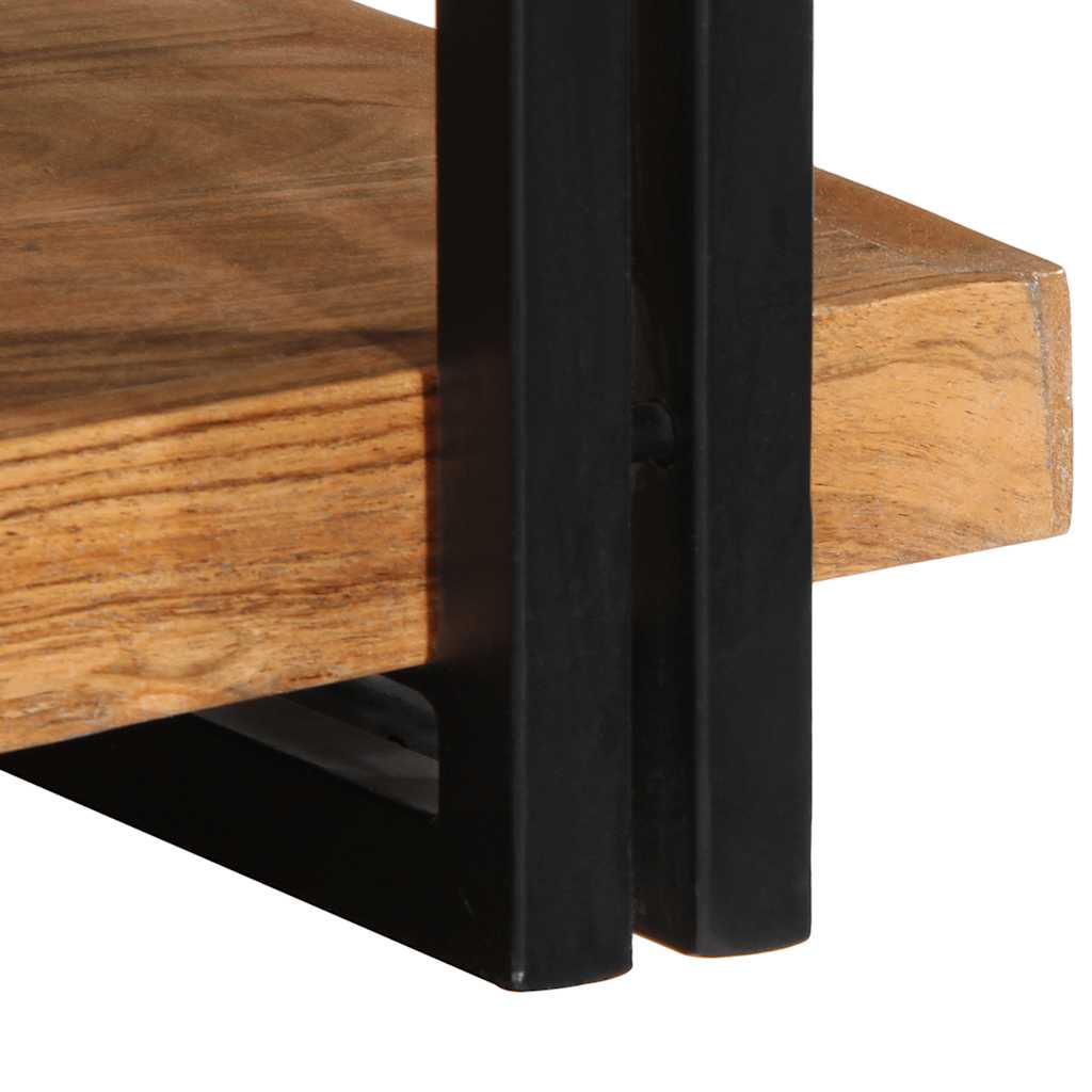 Mensola da Parete 70x33x35 cm Legno Massello di Acacia - homemem39