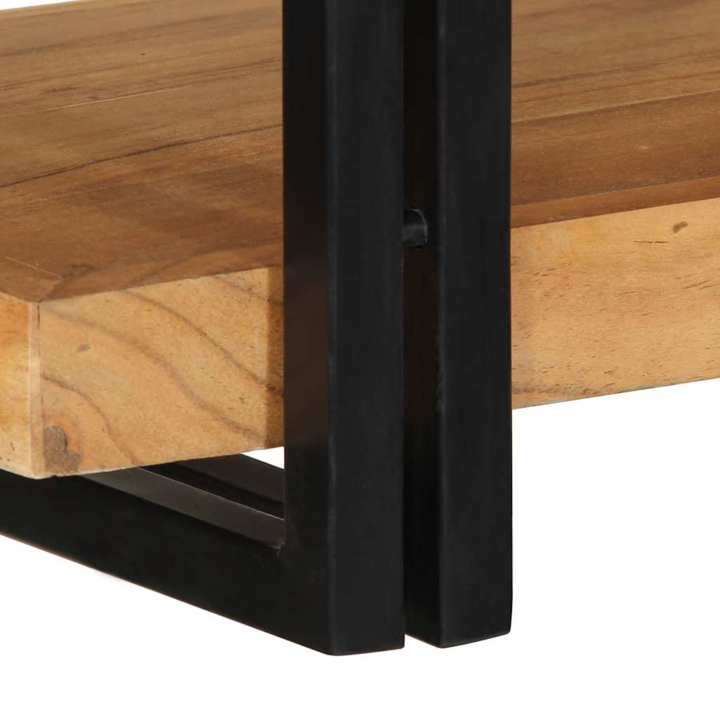 Mensola da Parete 90x33x45 cm Legno Massello di Acacia - homemem39