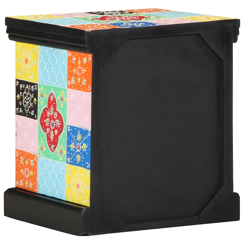 Armadio da Notte con cassetto Multicolore 40 x 35 x 45 cm
