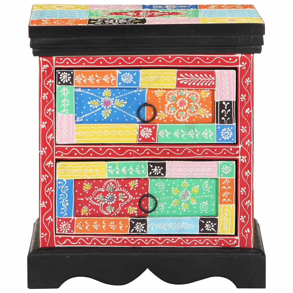 Armadio da Notte con cassetto Multicolore 40 x 35 x 45 cm
