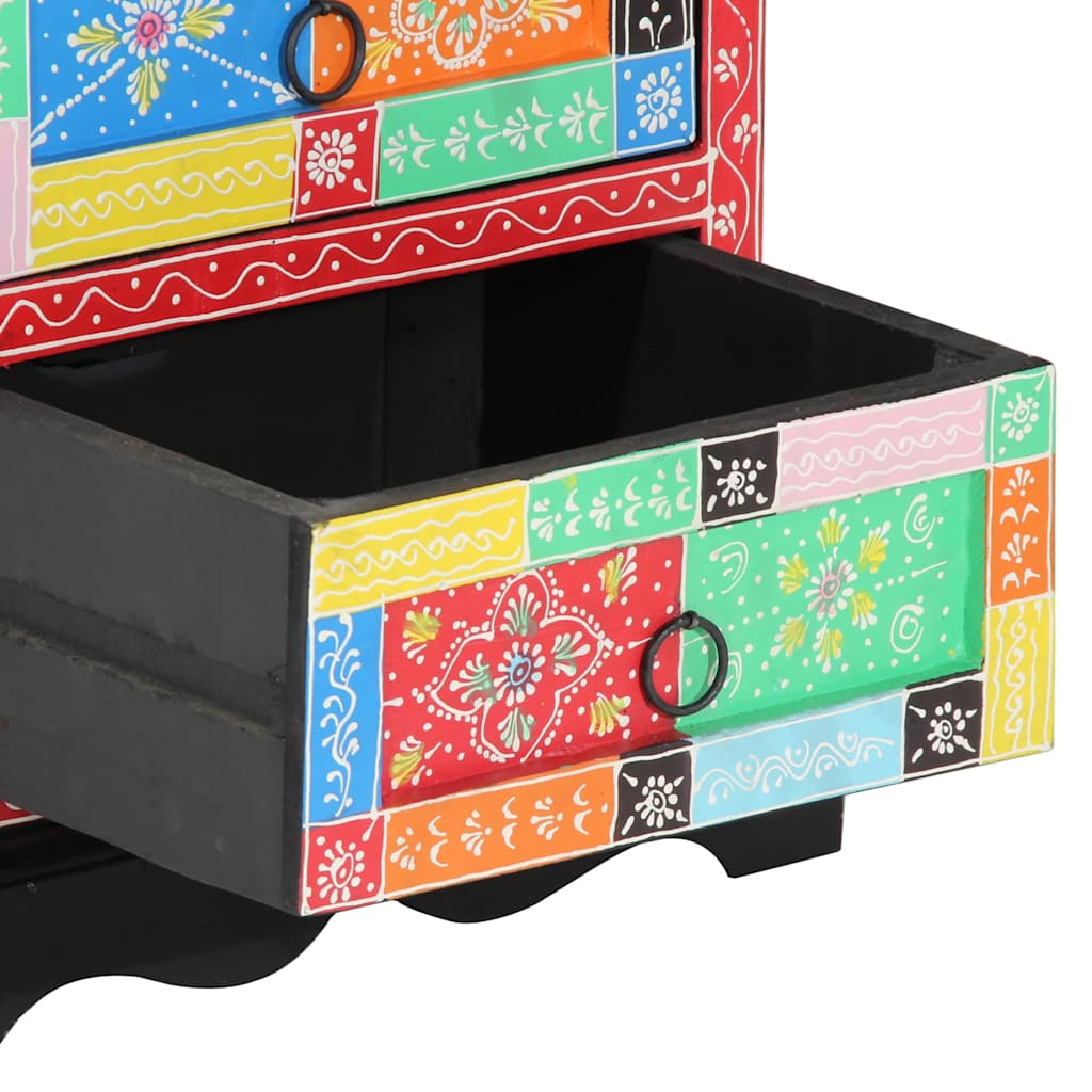 Armadio da Notte con cassetto 2 pcs Multicolore 40 x 35 x 45 cm | homemem39