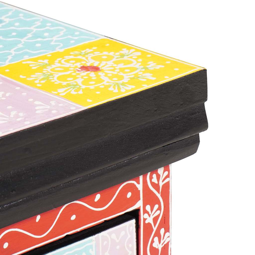 Armadio da Notte con cassetto Multicolore 40 x 30 x 28 cm