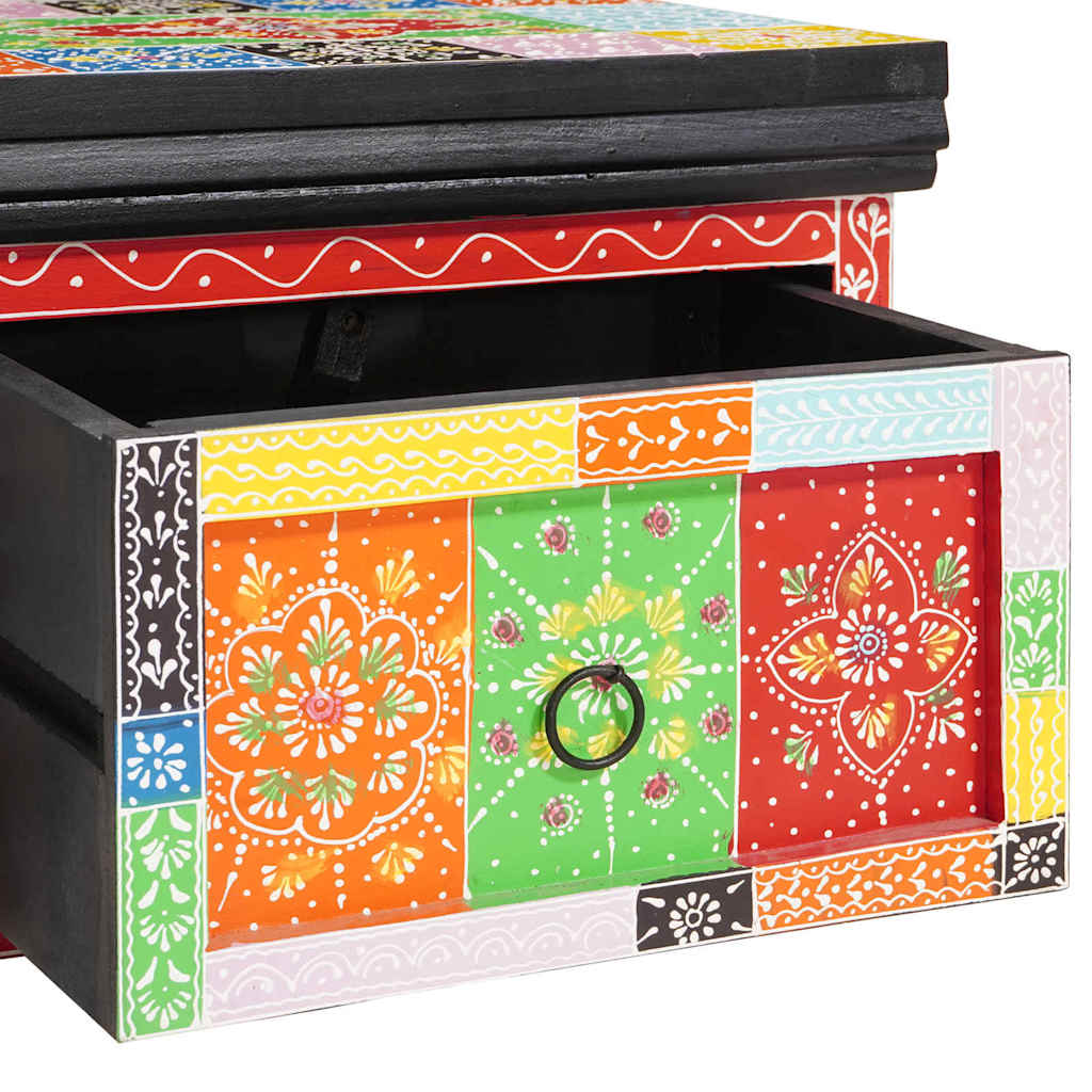 Armadio da Notte con cassetto Multicolore 40 x 30 x 28 cm