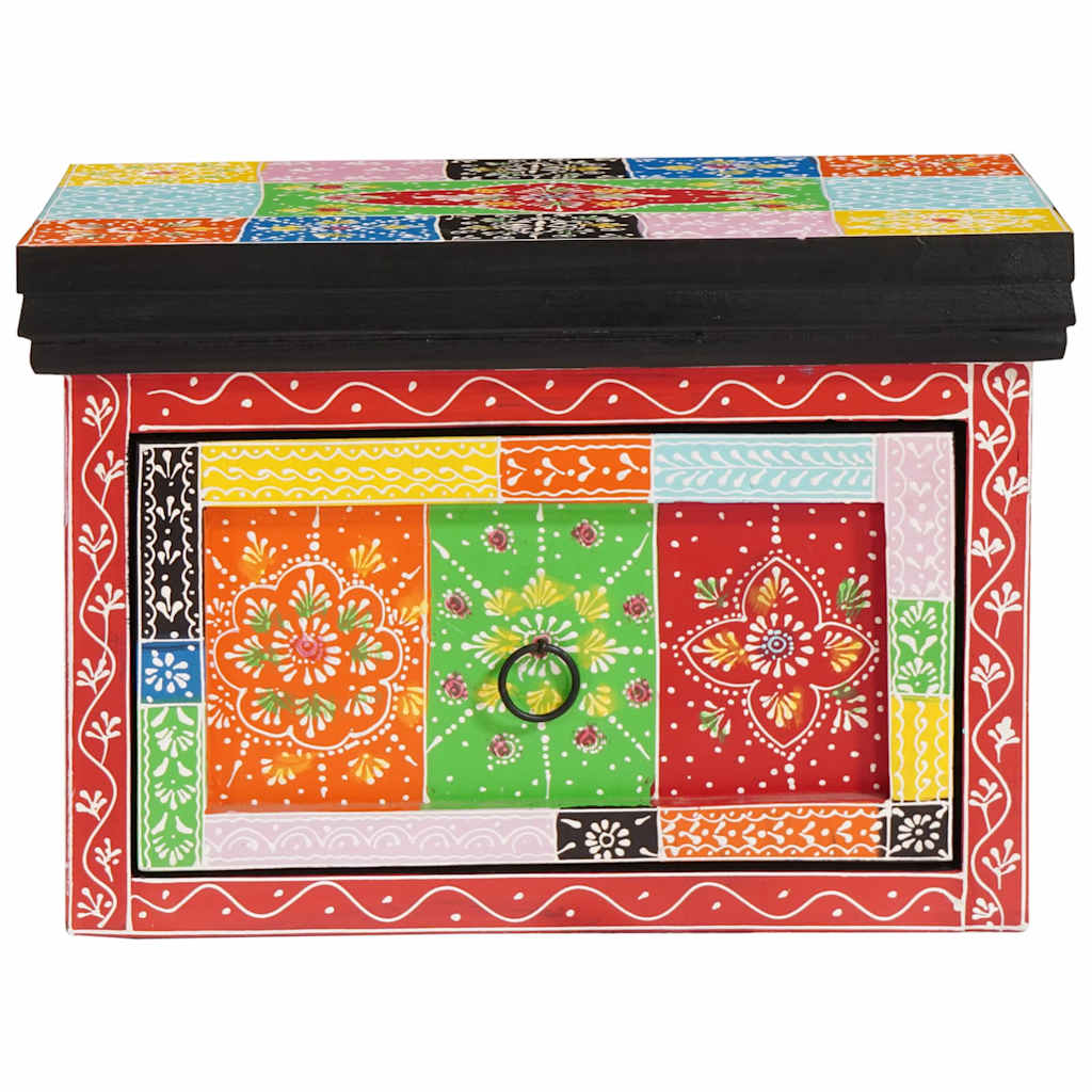 Armadio da Notte con cassetto Multicolore 40 x 30 x 28 cm