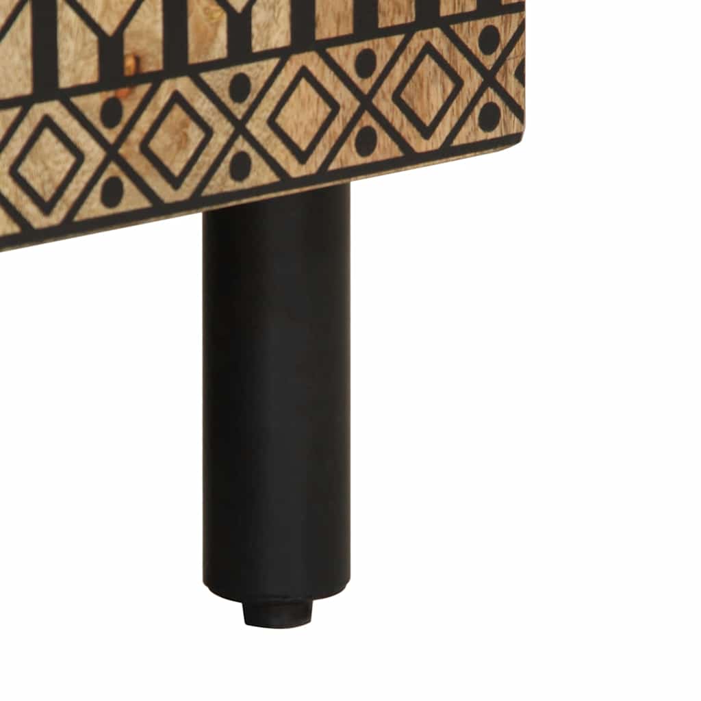 Set Mobili da Bagno 3pz in Legno Massello di Mango