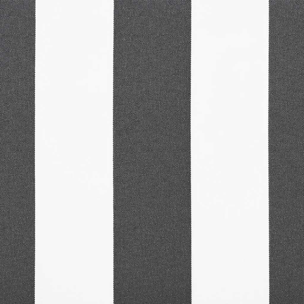 Tenda Sole Retrattile Automatica Antracite e Bianco 300x250 cm