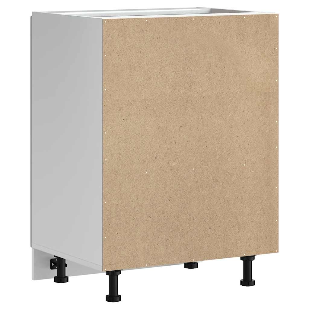 Mobile base lavello Kalmar Bianco Lucido 60x46x81,5 cm - homemem39