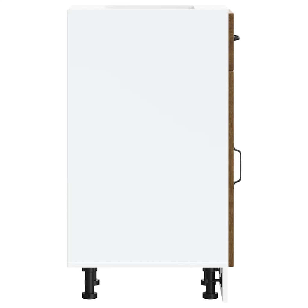 Base da Cucina Kalmar Rovere Marrone in Legno Multistrato - homemem39