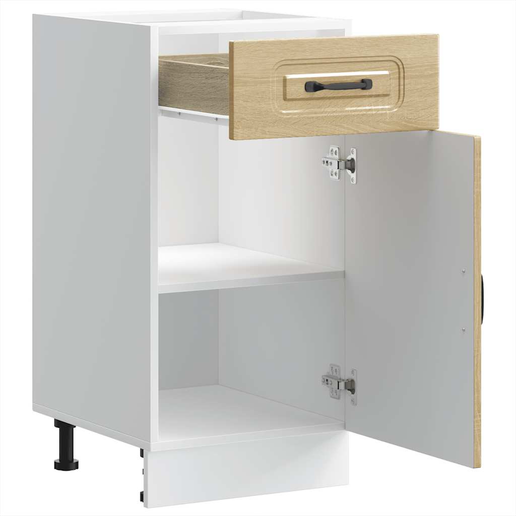 Base da Cucina Kalmar Rovere Sonoma in Legno Multistrato - homemem39