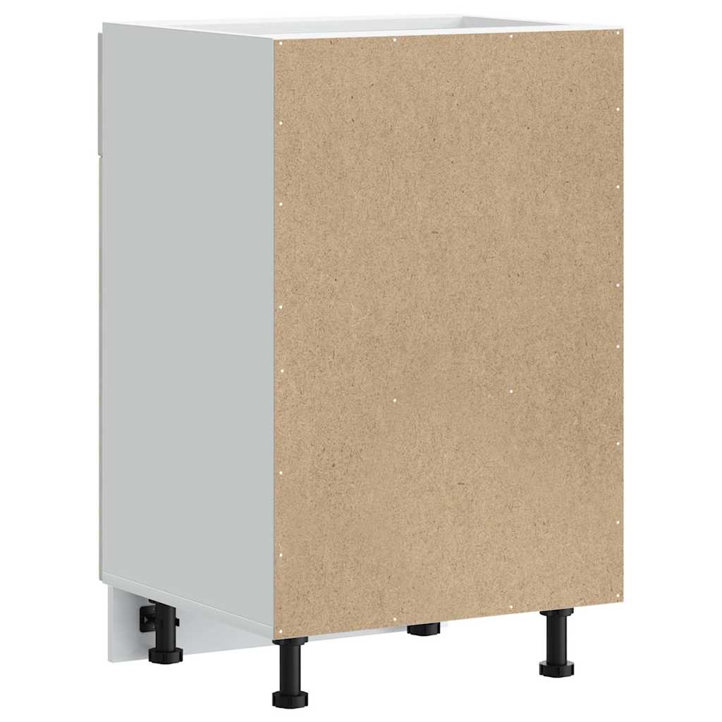 Base da Cucina Kalmar Grigio Cemento in Legno Multistrato - homemem39