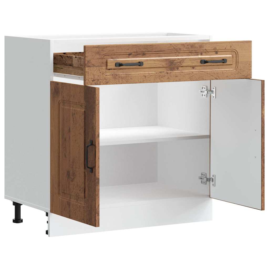 Base da Cucina Kalmar Legno Vecchio in Legno Multistrato - homemem39