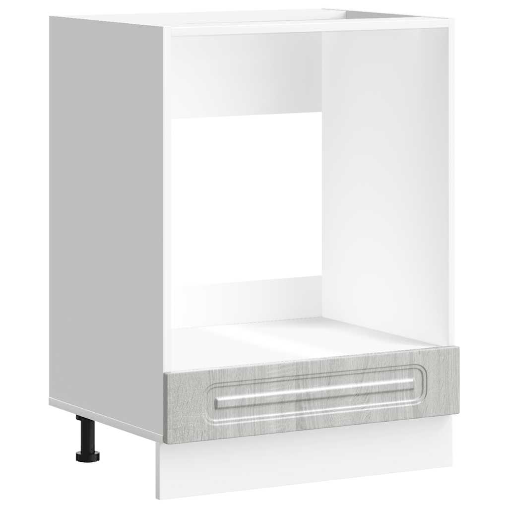 Armadio Forno Kalmar Grigio Sonoma Legno Multistrato - homemem39