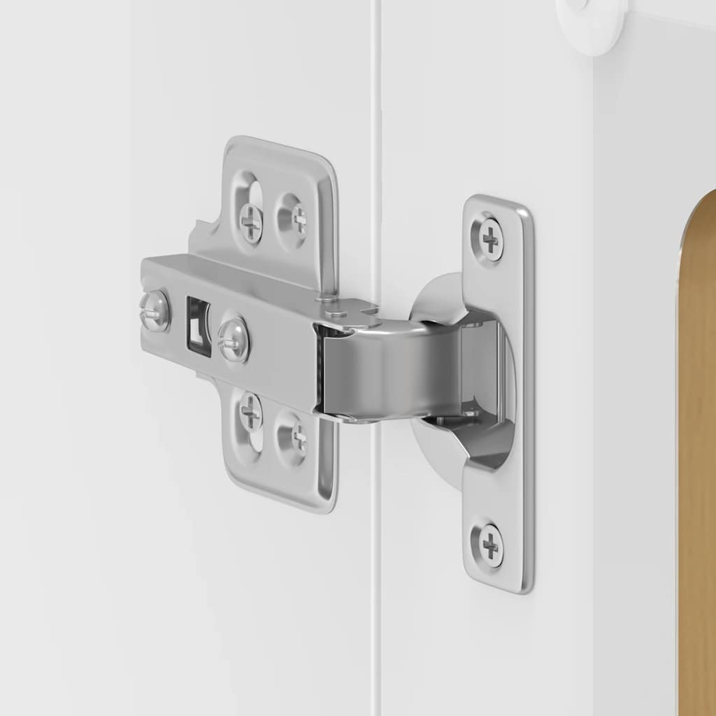 Pensile da Cucina con Porta in Vetro Kalmar Rovere Artigianale