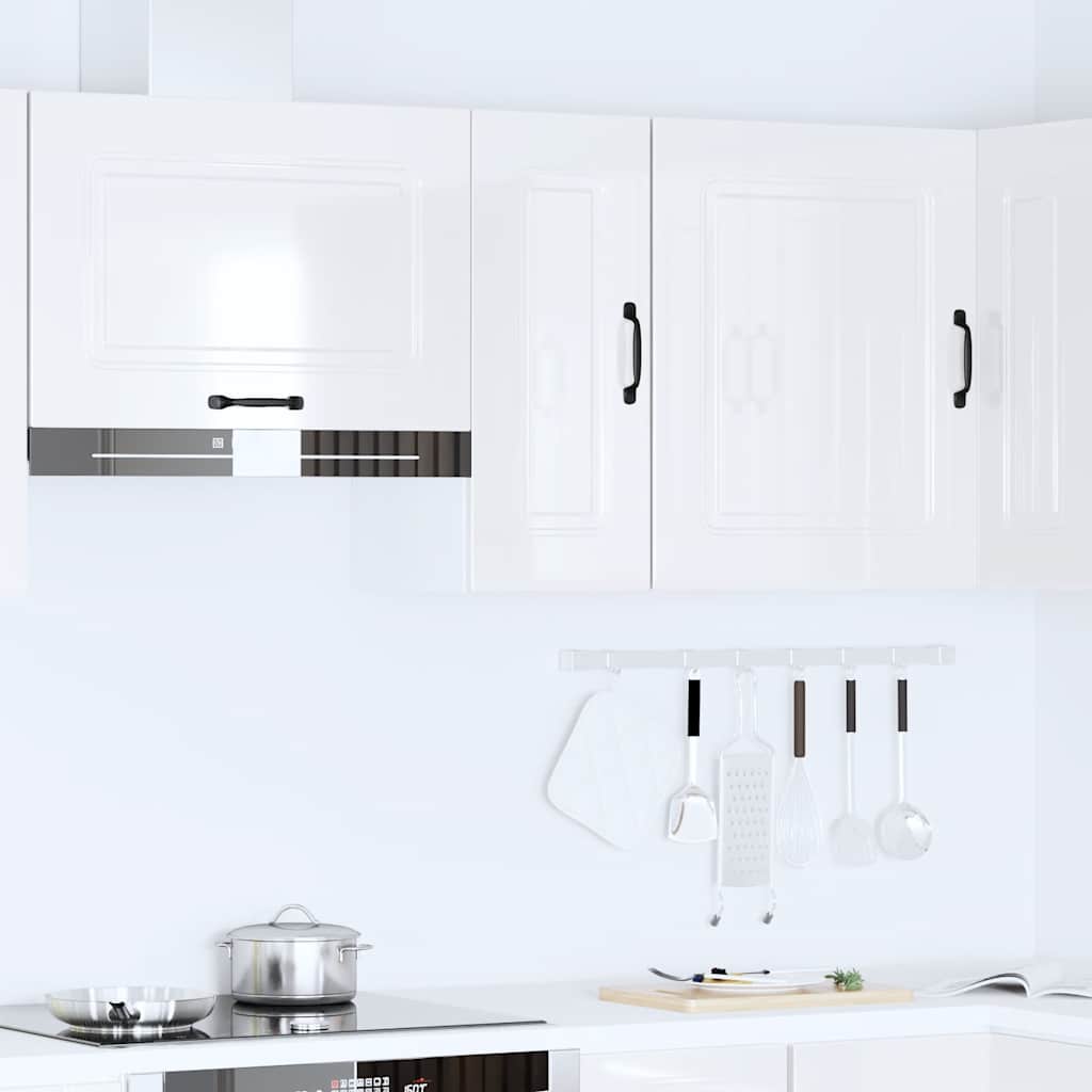 Base da Cucina Kalmar Bianco Lucido in Legno Multistrato - homemem39