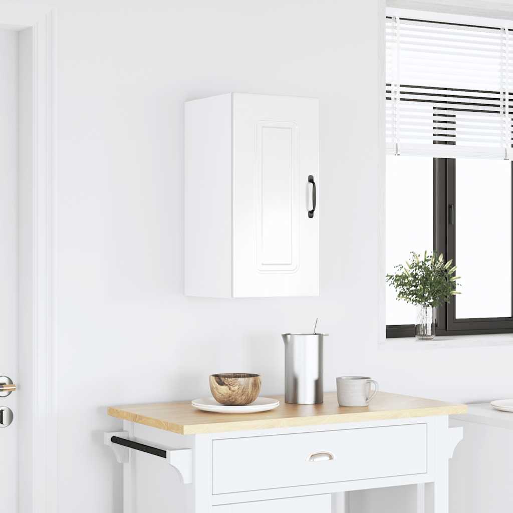 Base da Cucina Kalmar Bianco Lucido in Legno Multistrato - homemem39