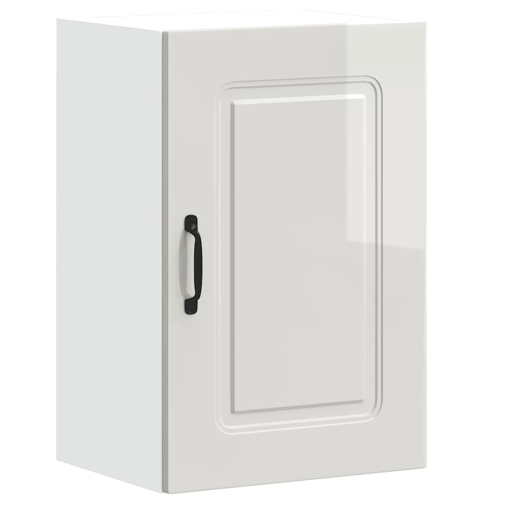 Base da Cucina Kalmar Bianco Lucido in Legno Multistrato - homemem39