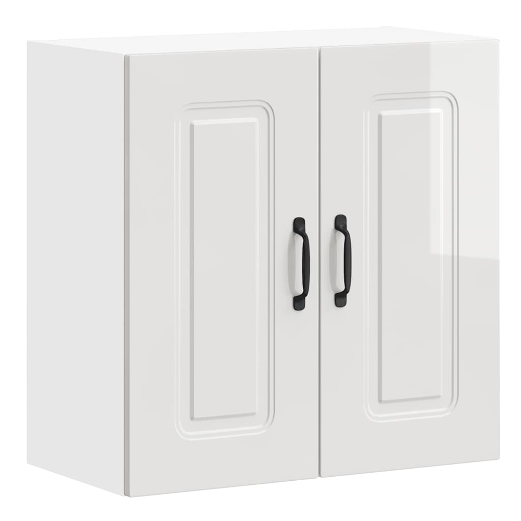 Base da Cucina Kalmar Bianco Lucido in Legno Multistrato - homemem39