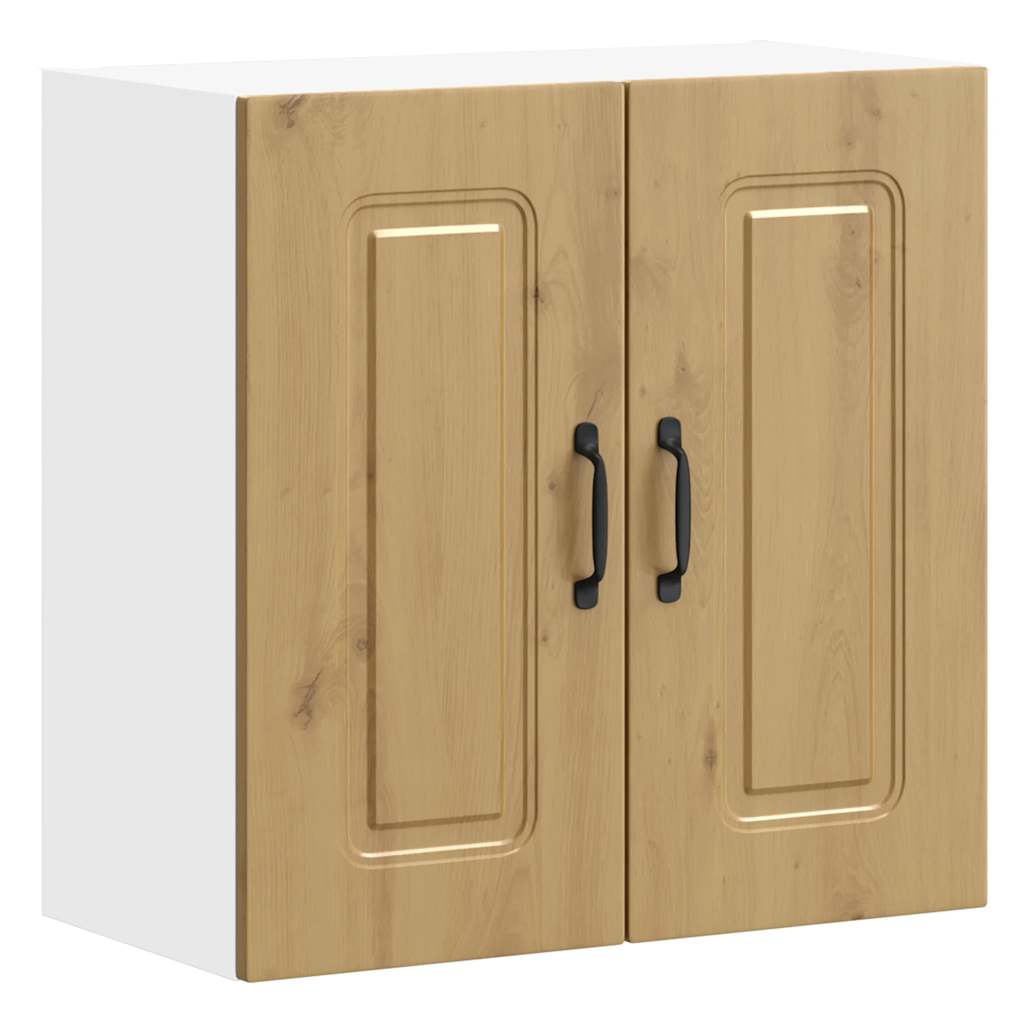 Pensile da Cucina Kalmar Rovere Artigianale Legno Multistrato - homemem39